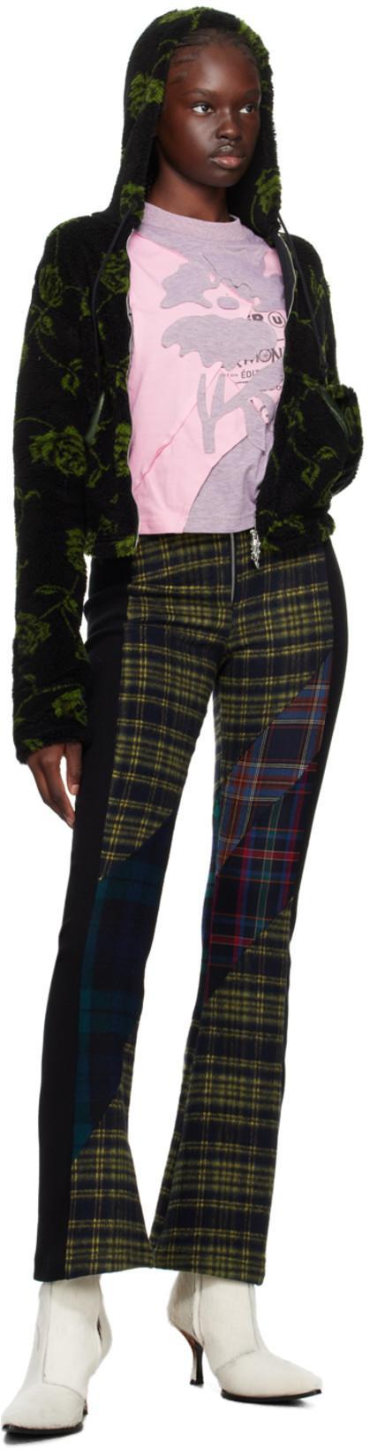 RAVE REVIEW Pink & Gray Unni T-shirt In Pink/grey