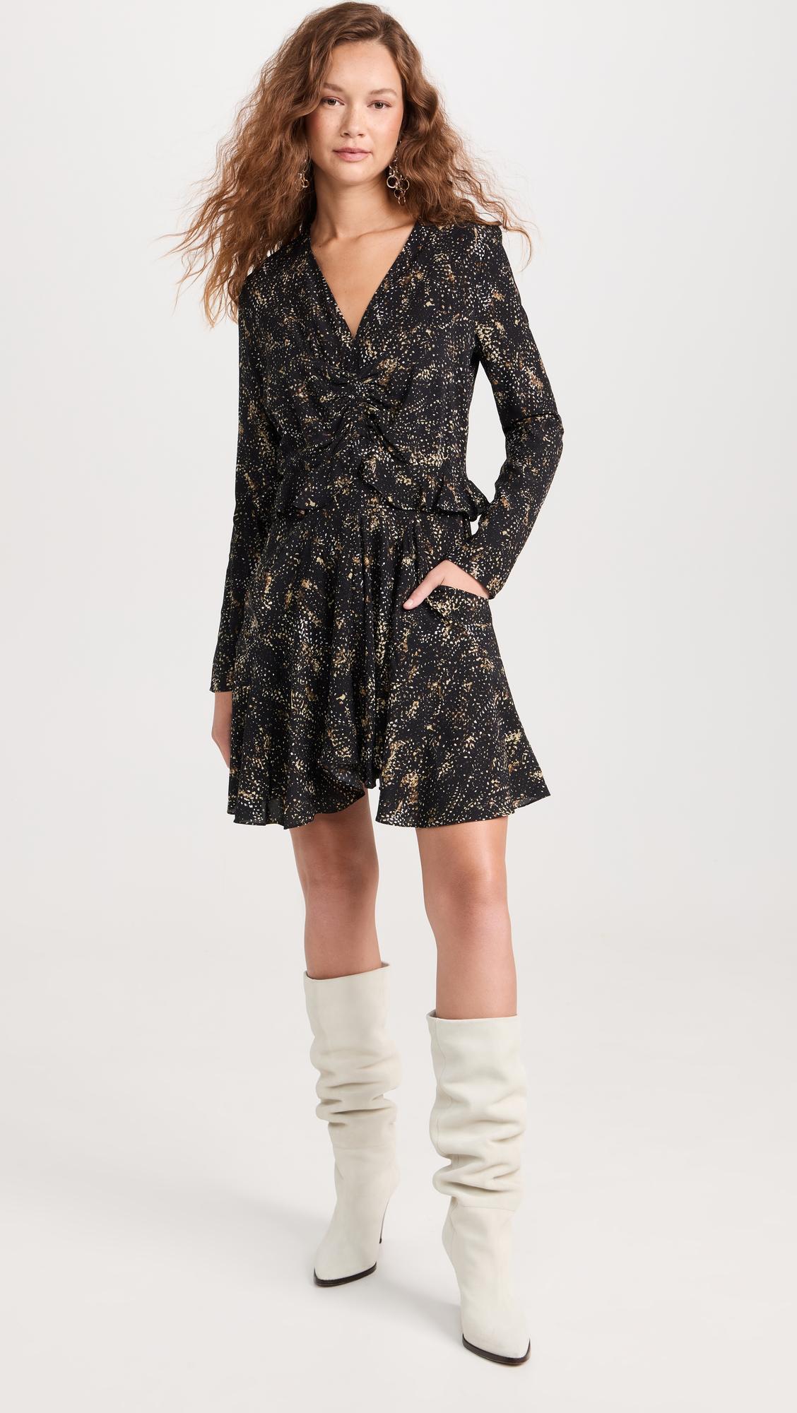 ISABEL MARANT Frayed Detail Cotton Trouser In Neutrals