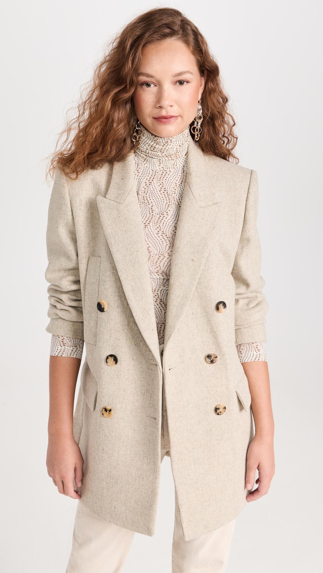 ISABEL MARANT Frayed Detail Cotton Trouser In Neutrals