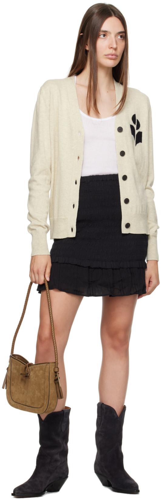 ISABEL MARANT Duerto Cuban Heel Suede Ankle Boots In Black