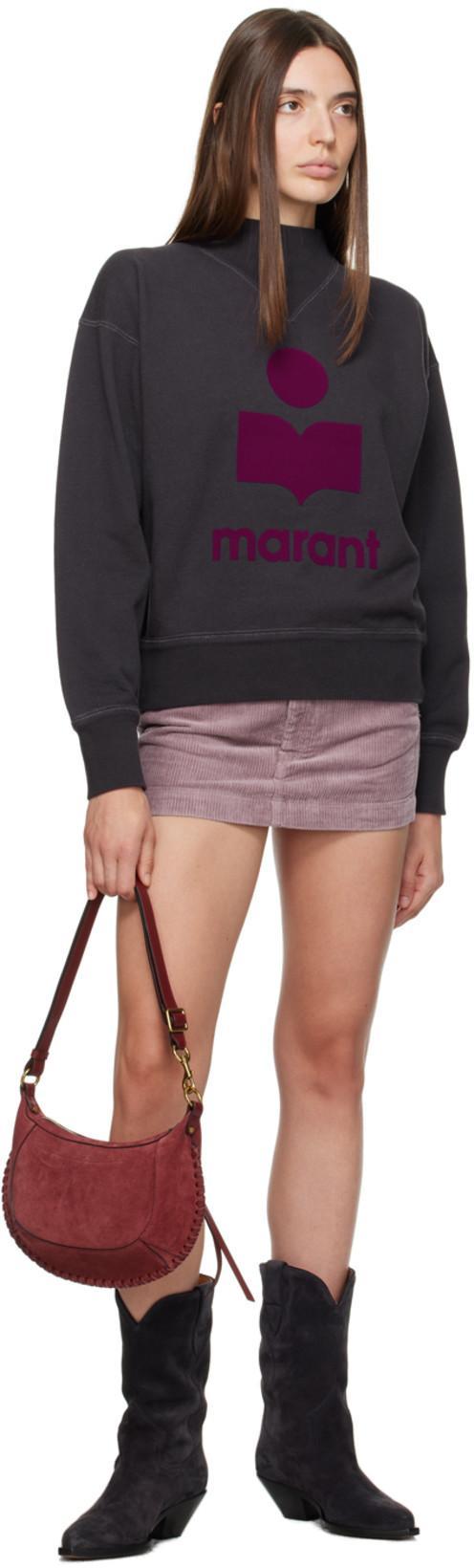 ISABEL MARANT Duerto Cuban Heel Suede Ankle Boots In Black