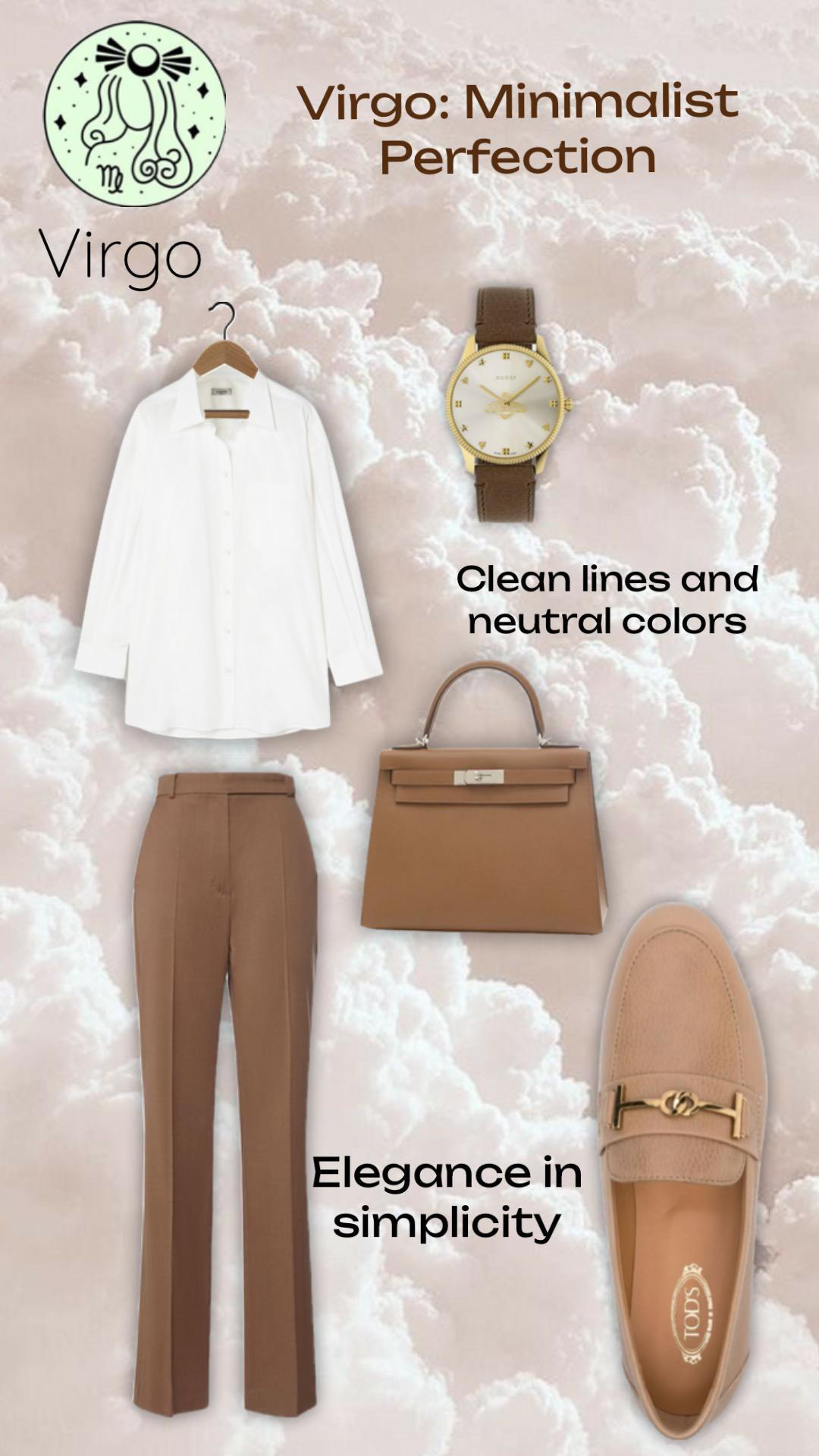 MAX MARA Nelson Wool High Rise Straight Pants In Brown