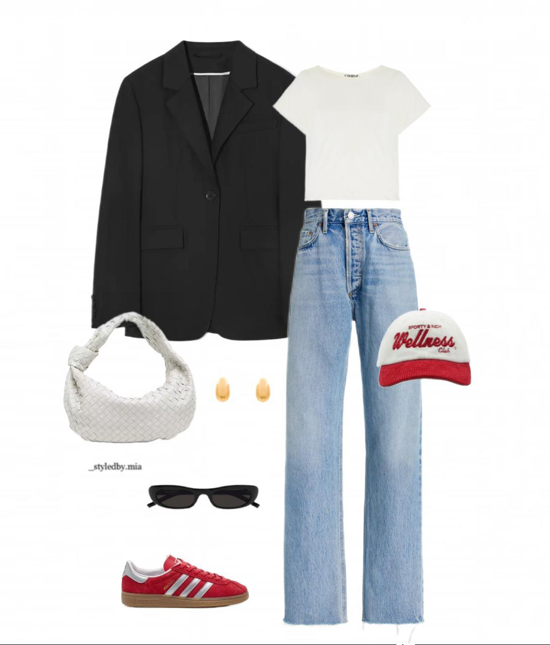 BOTTEGA VENETA Jodie Teen Knotted Intrecciato Leather Tote In White