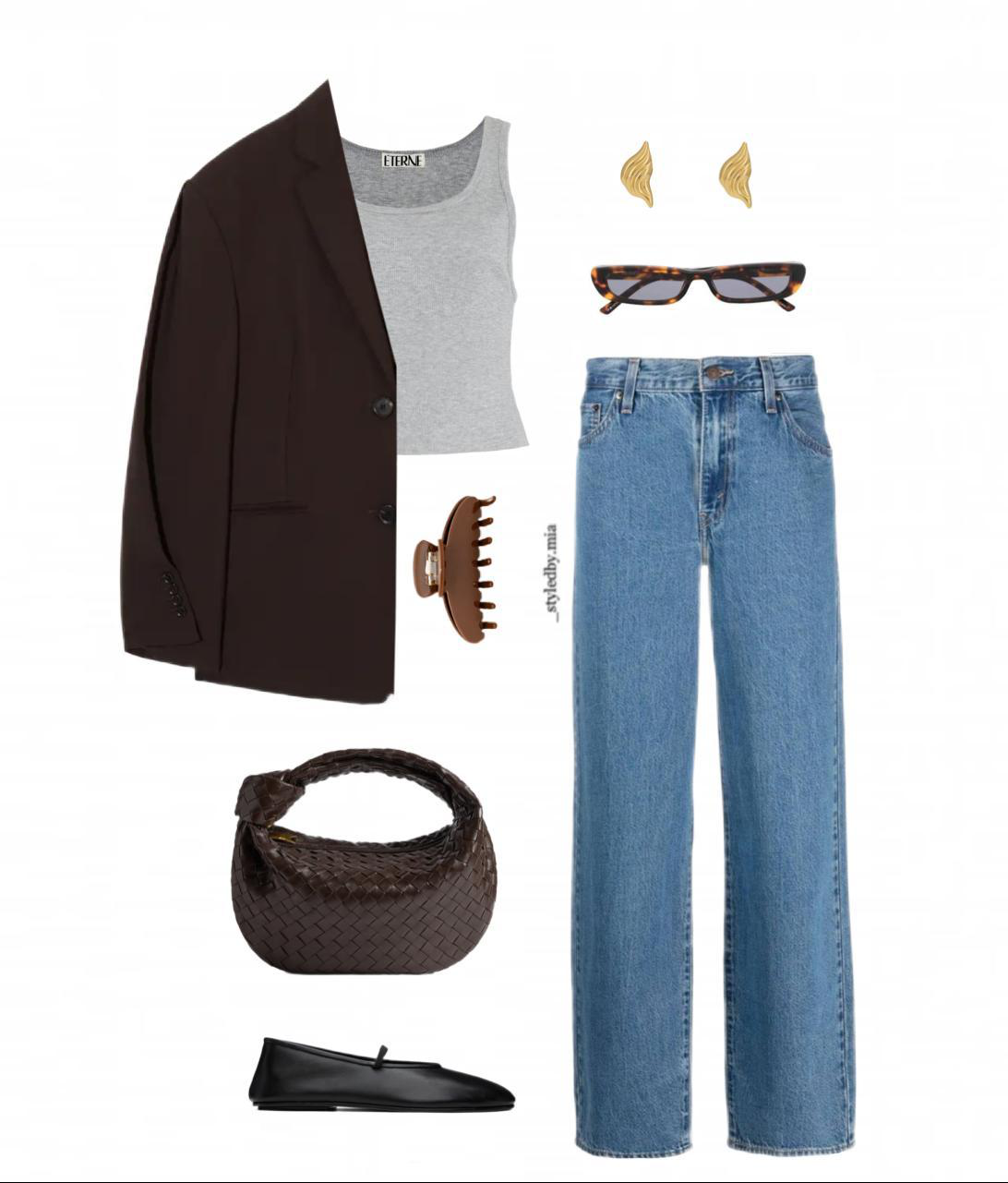 THE ROW 10mm Elastic Ballet Leather Flats In Black