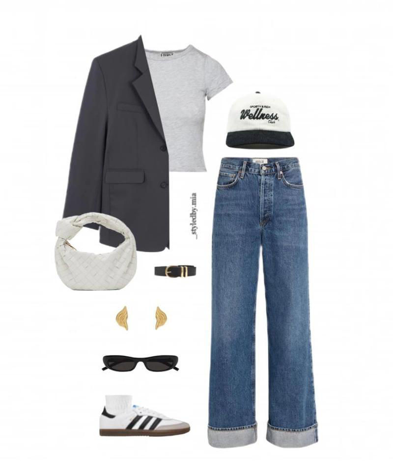 KHAITE Bella Leather Belt In Black