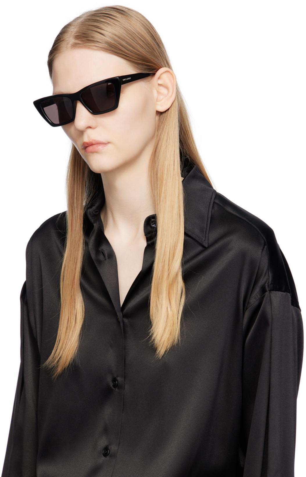 TOM FORD Stretch Silk Satin Relaxed Fit Shirt Clothing In Black
