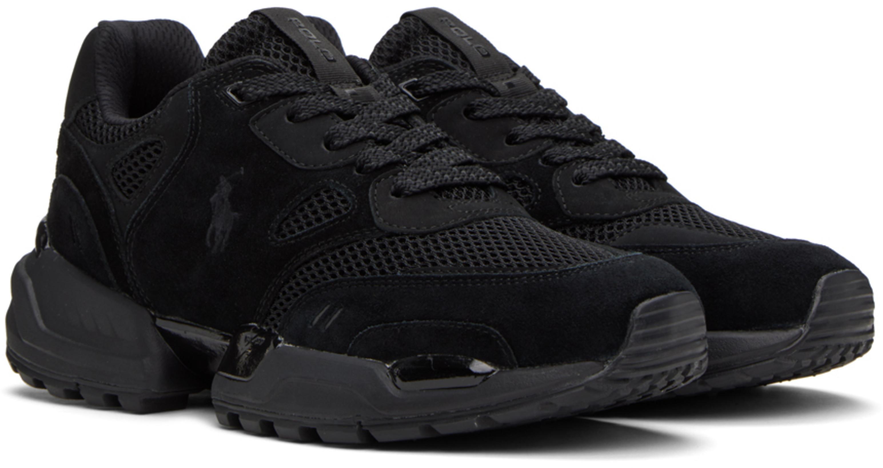 POLO RALPH LAUREN Black Cotton T-shirt With Logo