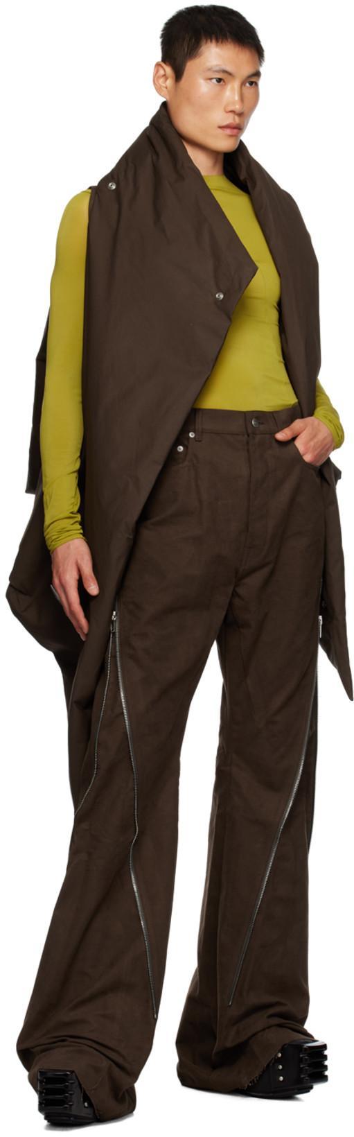 RICK OWENS Yellow Edfu Long Sleeve T-shirt In 32 Acid