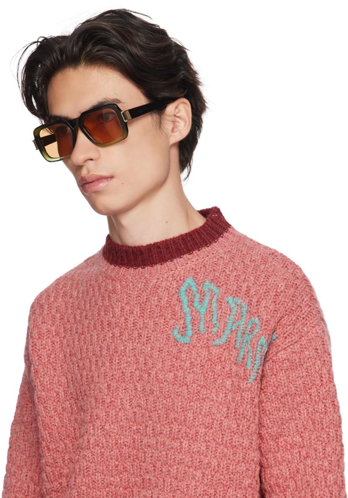 MARNI Red Embroidered Sweater In 00c54 Rouge Red