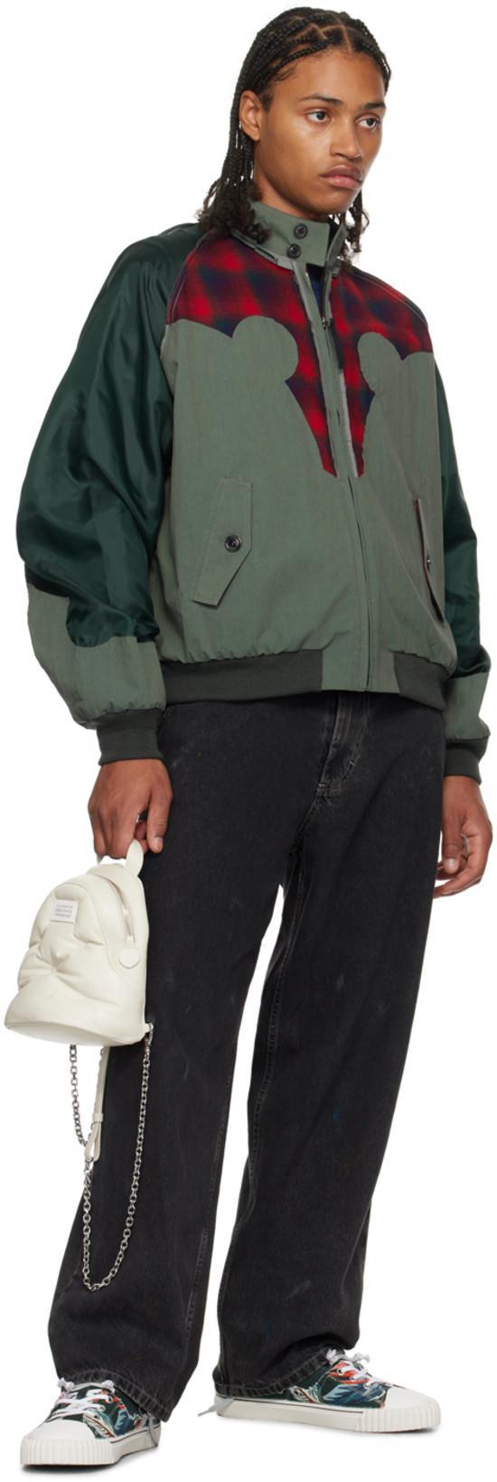 MAISON MARGIELA Panelled Lace-up Sneakers In H9968 Variant 2