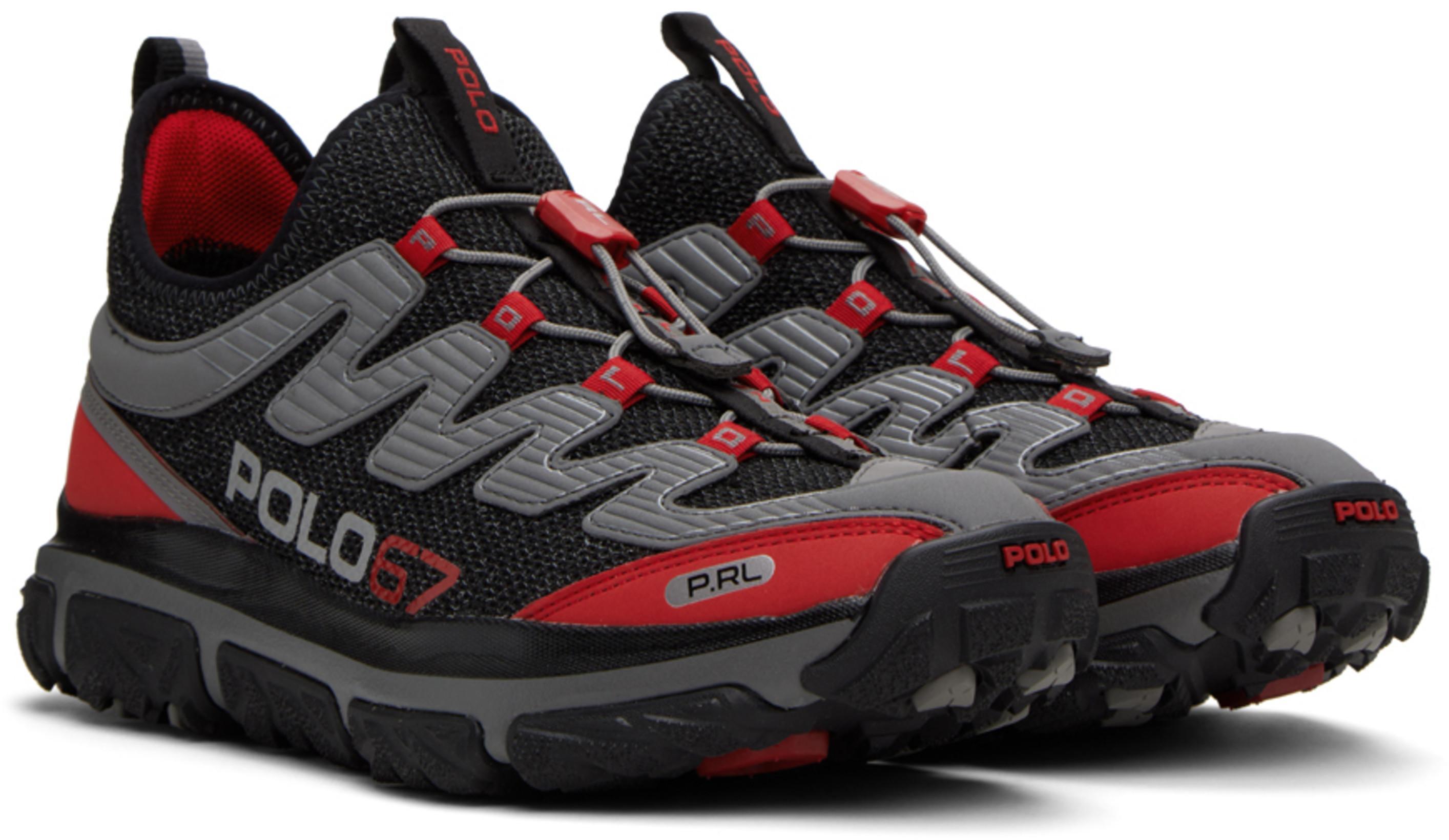 POLO RALPH LAUREN Black Cotton T-shirt With Logo