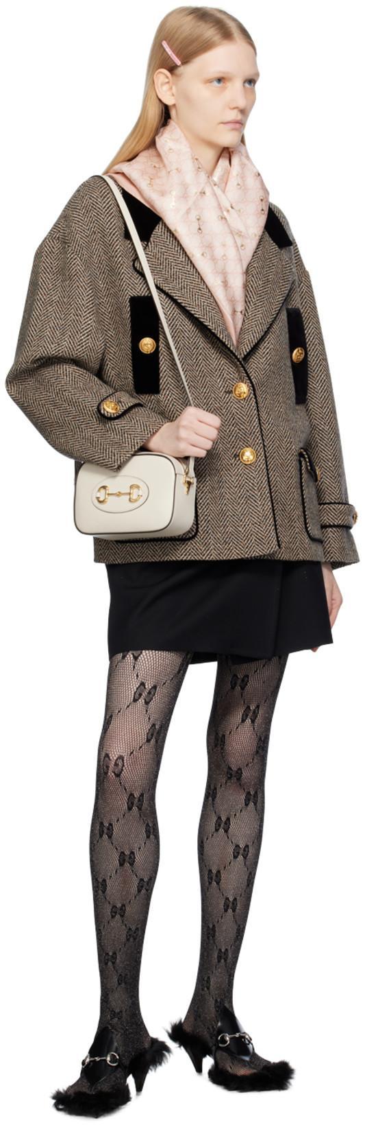 GUCCI Button-up Crepe Skirt In Black