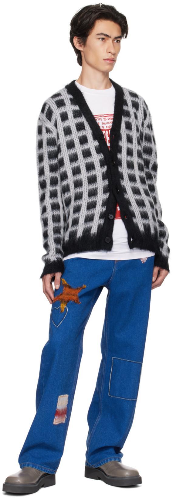 MARNI Red Embroidered Sweater In 00c54 Rouge Red