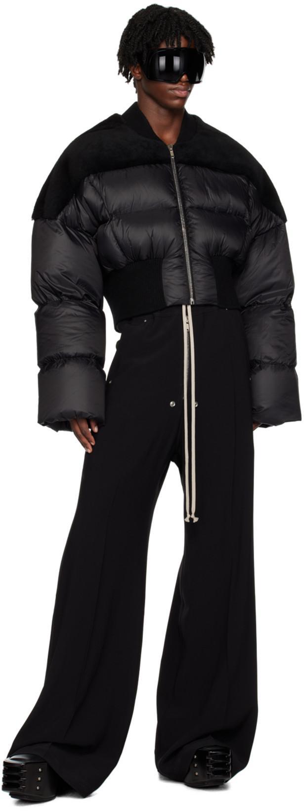 RICK OWENS 120mm Grilled Kiss 45 Boots In Black