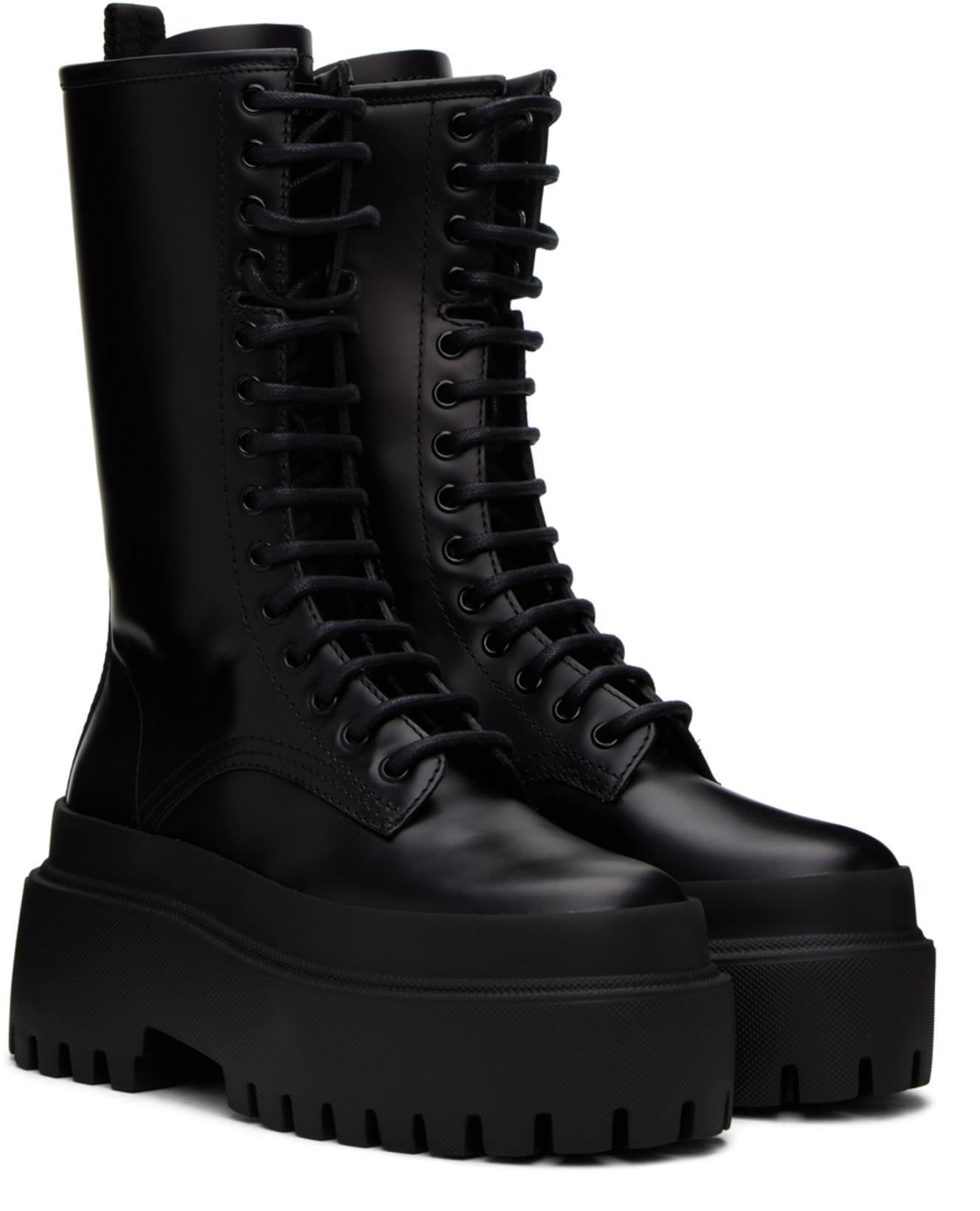 DOLCE & GABBANA Distressed High-rise Straight Jeans In S9001 Variante Abbin