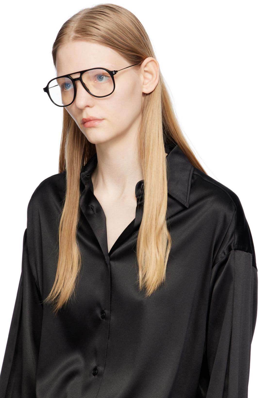 TOM FORD Stretch Silk Satin Relaxed Fit Shirt Clothing In Black