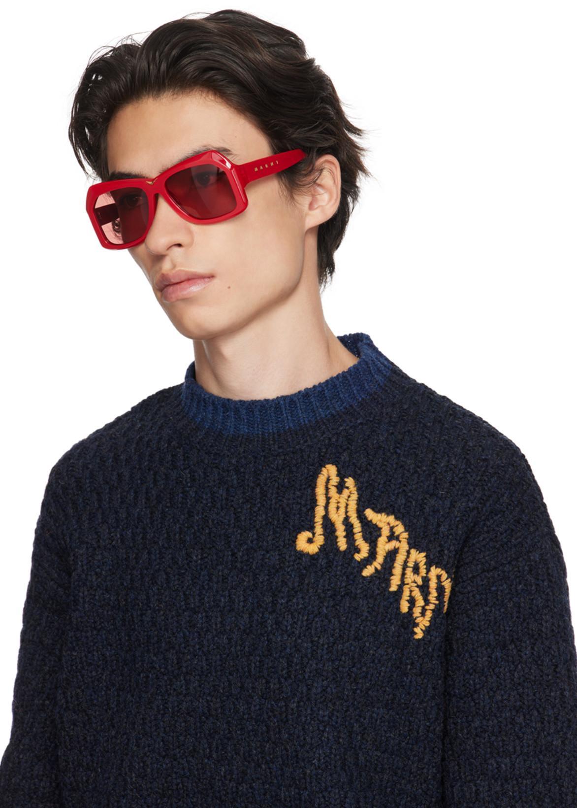 MARNI White Nappa Low Sneakers