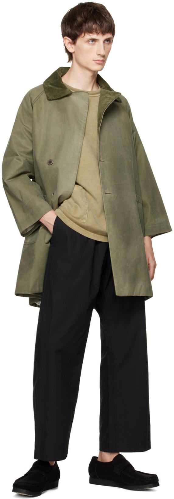 XENIA TELUNTS Khaki Koshtan Long Sleeve T-shirt