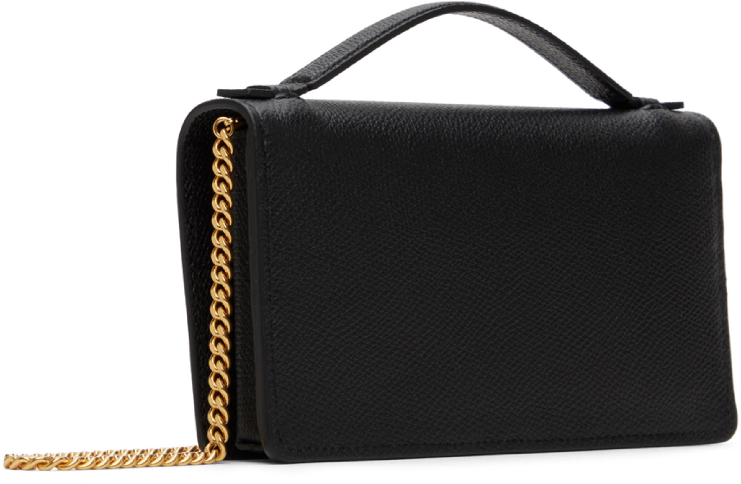 VALENTINO GARAVANI Valentino Vlogo 75 Leather Bootie In Black