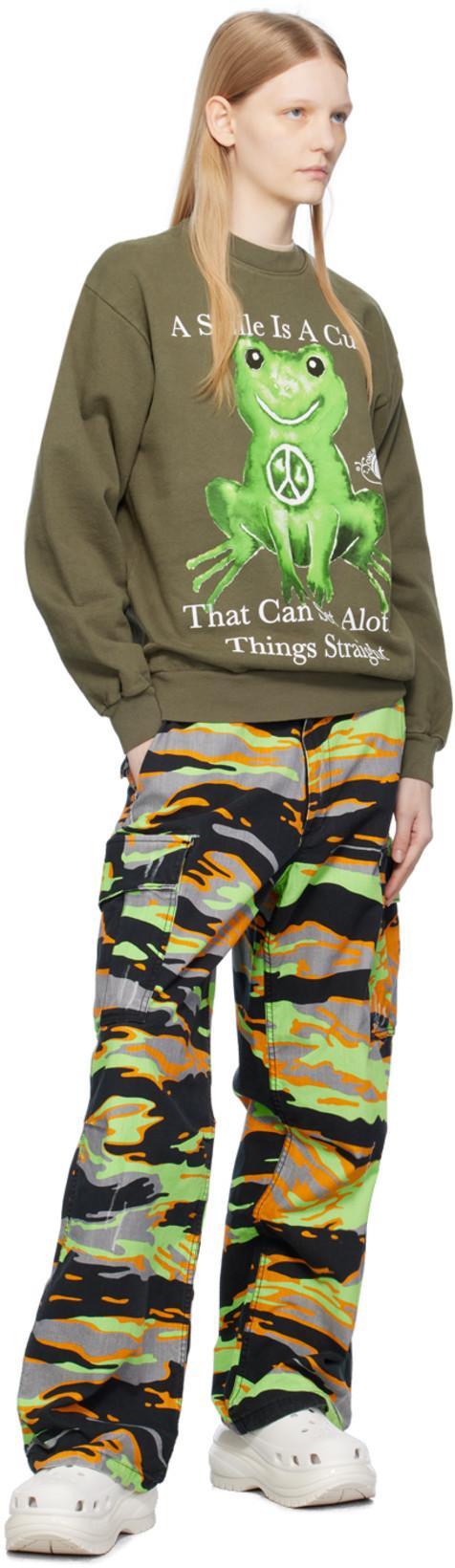 CROCS Classic Platform Bouquet Clogs In White