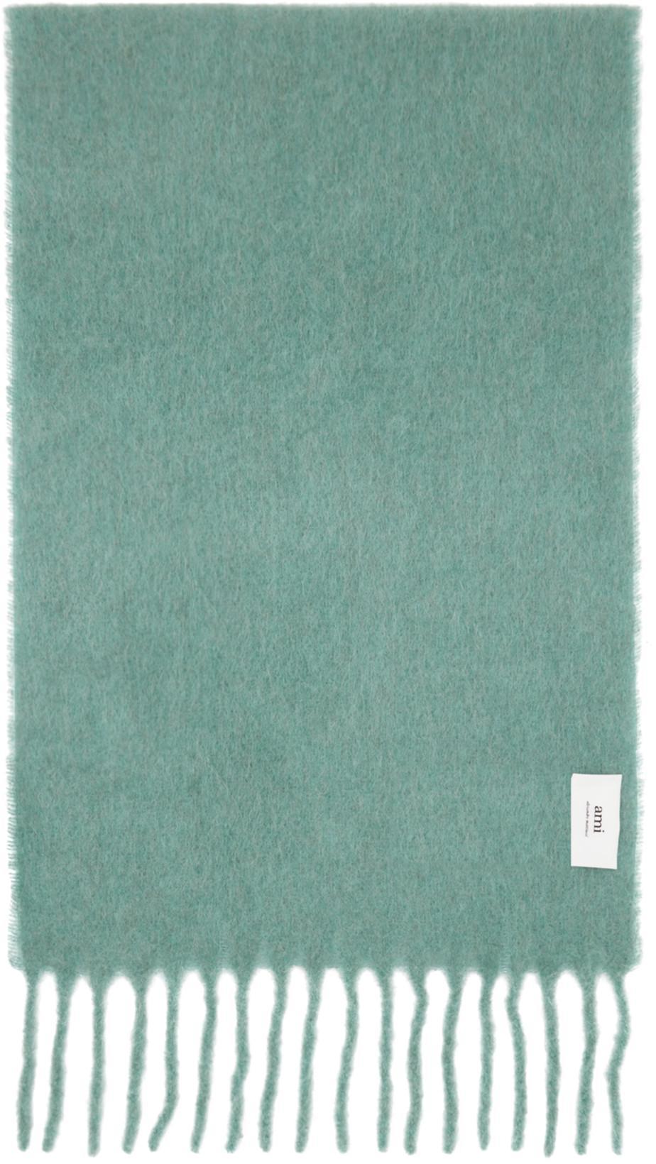 AMI ALEXANDRE MATTIUSSI Ami Paris Ami Heart Design Wool Sweater In Intarsia Knit In White