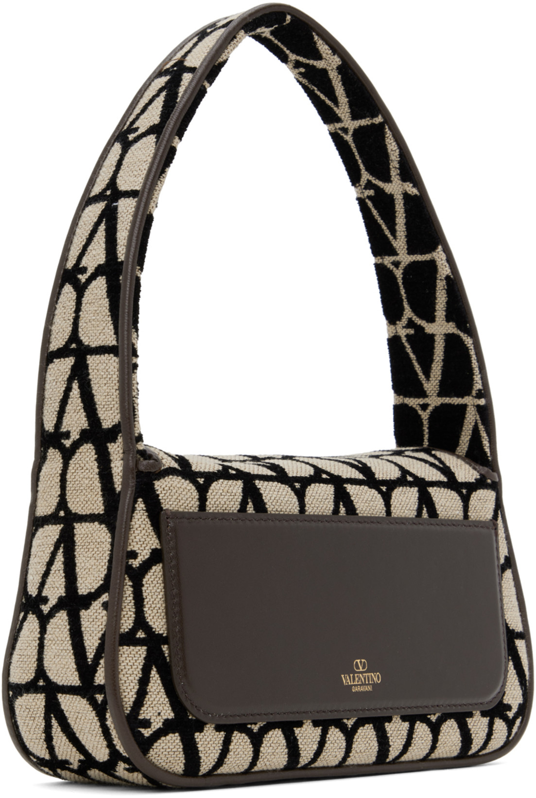 VALENTINO Boat Neckline Silk And Wool Blend Dress In Nude