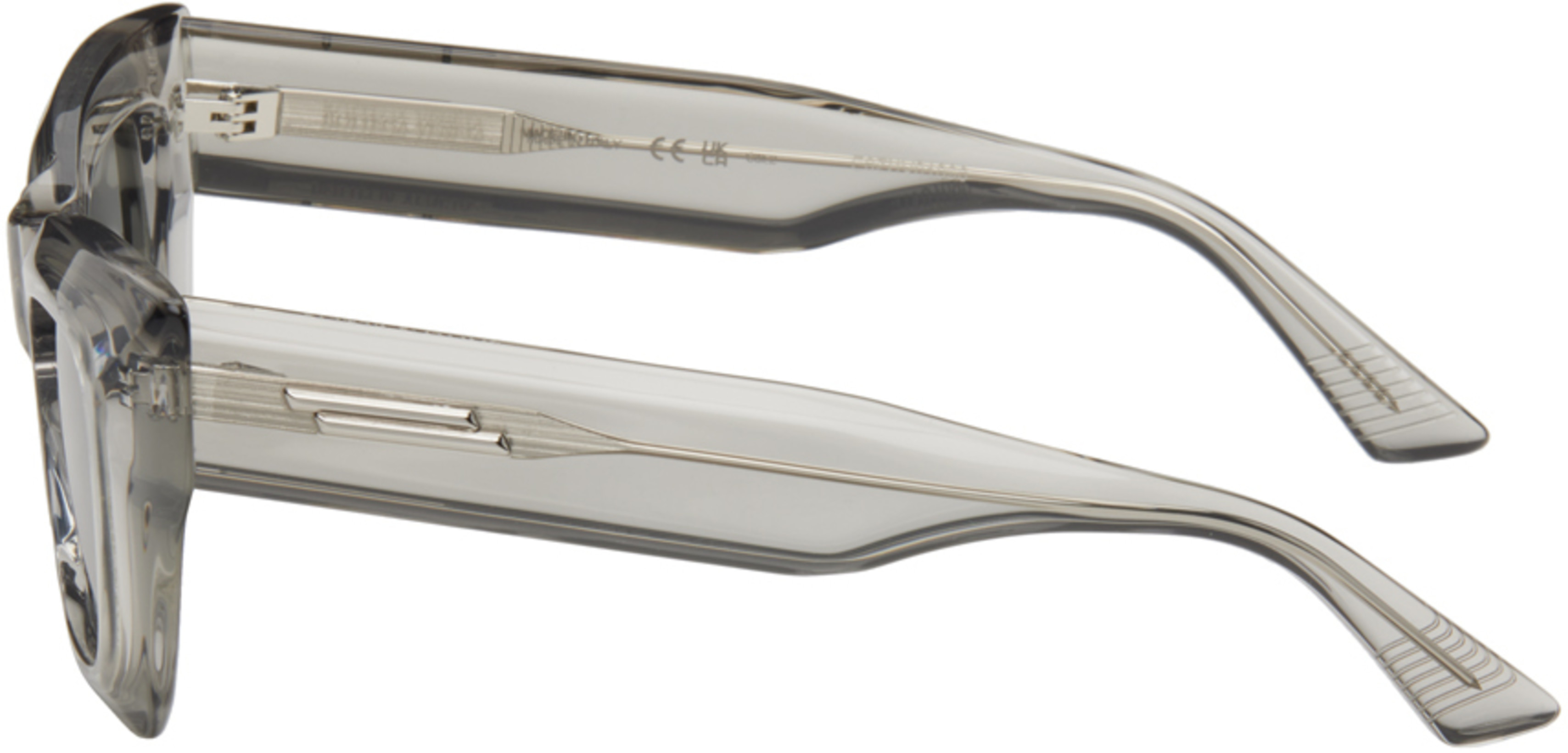 BOTTEGA VENETA Women's Acetate Grey Sunglasses In 003 Grey Grey Grey