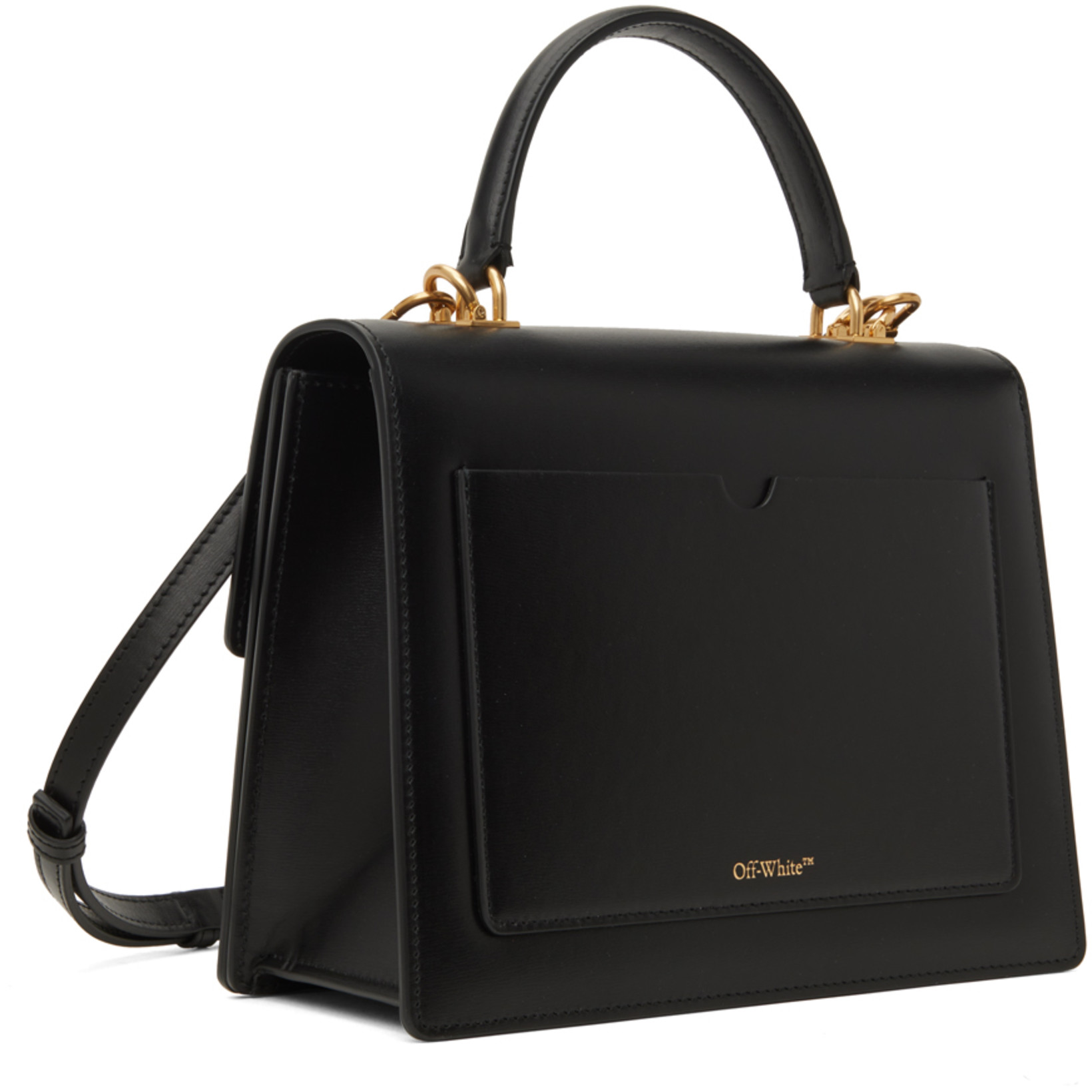 OFF-WHITE Off White™ Black Cotton Midi Dress With Logo