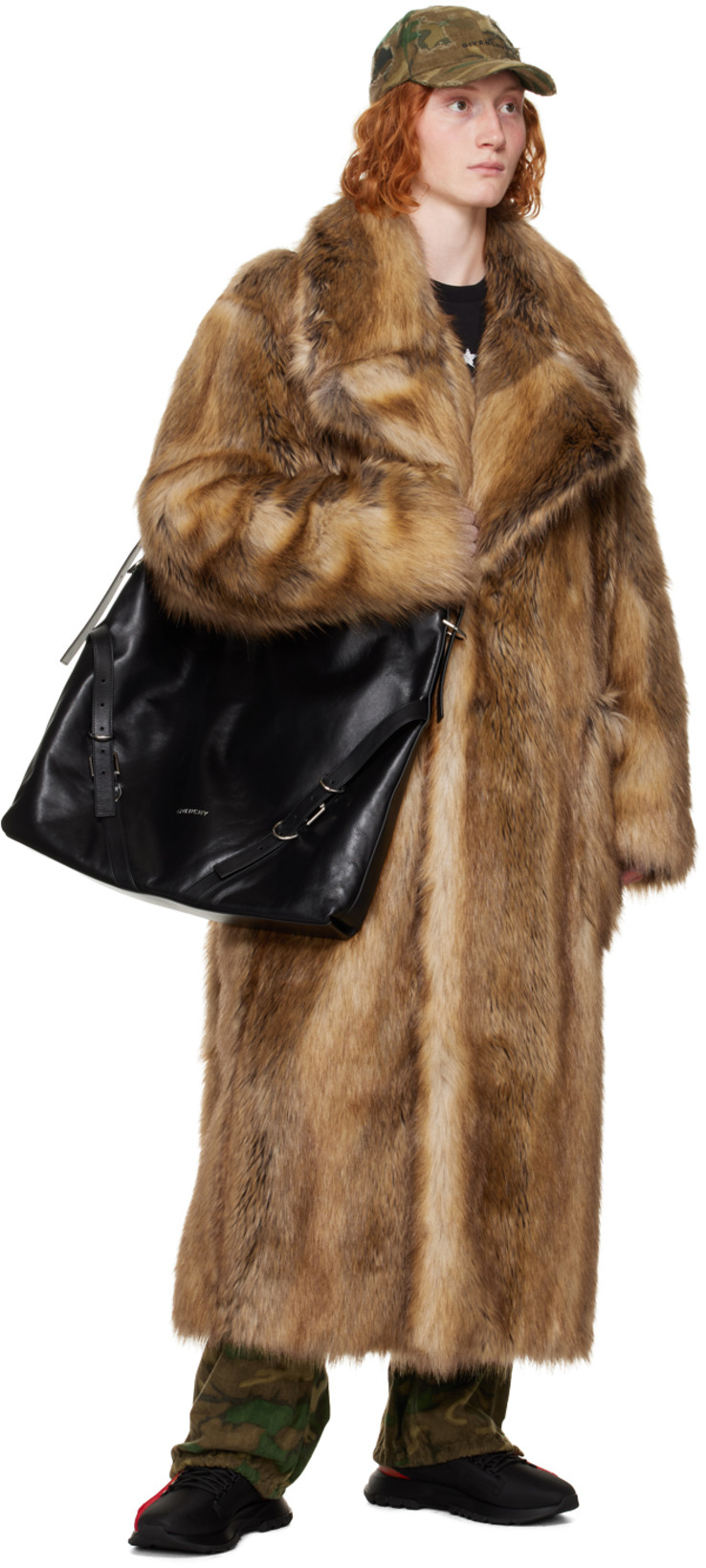 GIVENCHY Pantaloni Camouflage In Green