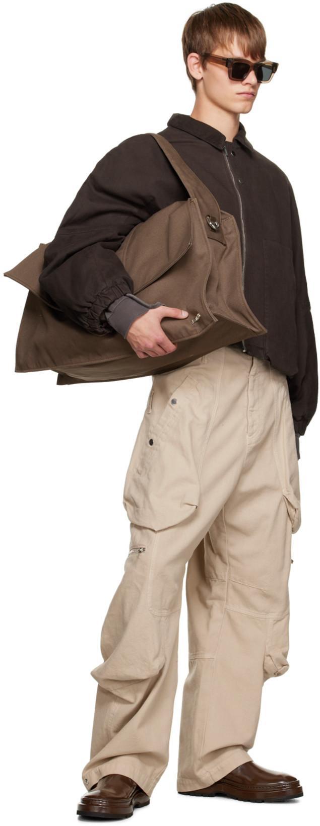 JACQUEMUS Brown Le Chouchou 'le T-shirt Camargue' Long Sleeve T-shirt In 881 Dark Brown 1