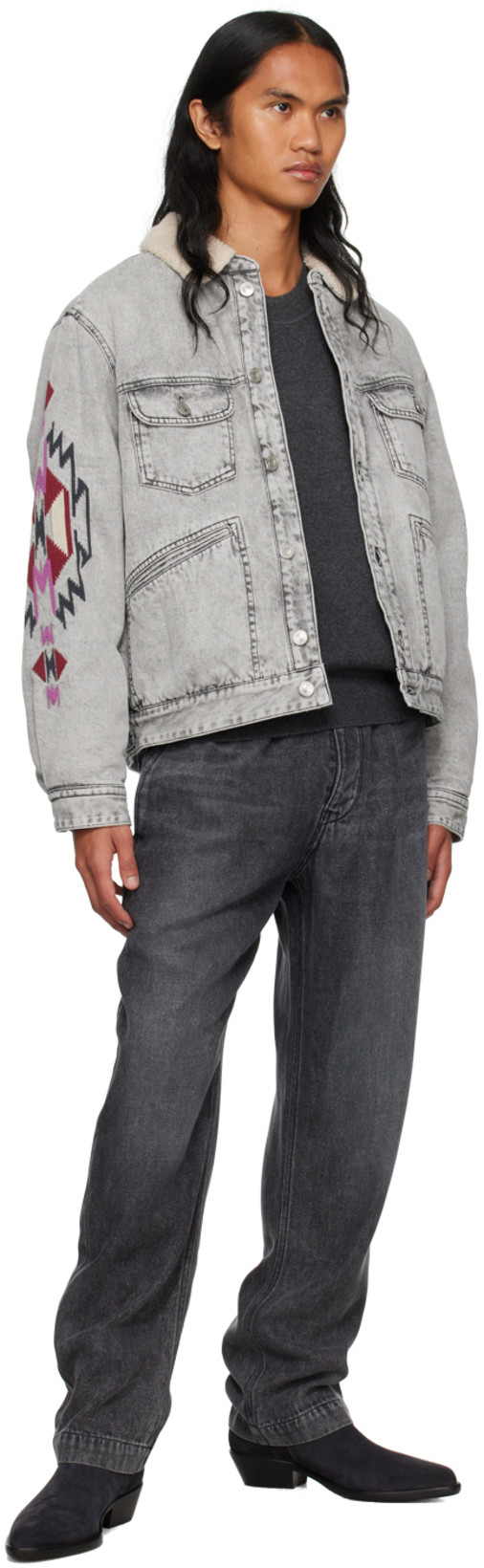 ISABEL MARANT Antea Logo-detail Pullover In Multi