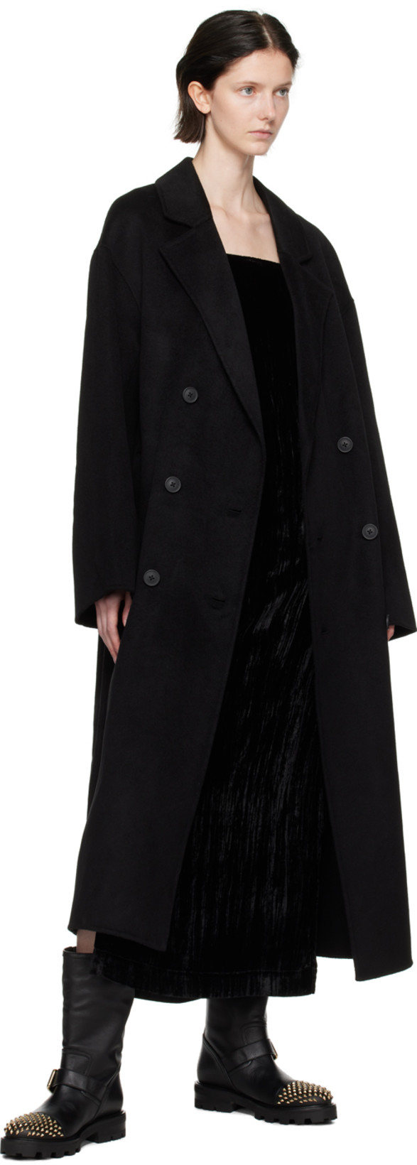 JIMMY CHOO Biker Ii Studded Ankle Boots In Black