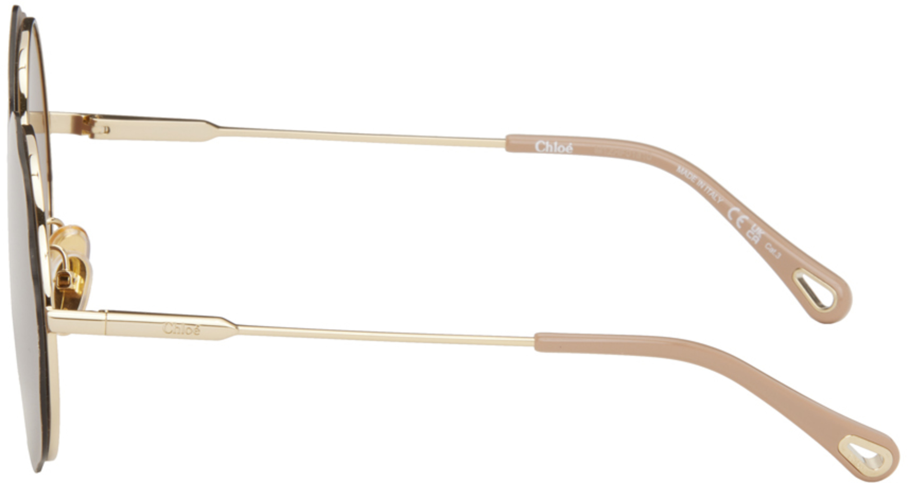 CHLOÉ Off-white Ruffle Maxi Dress In Neutrals