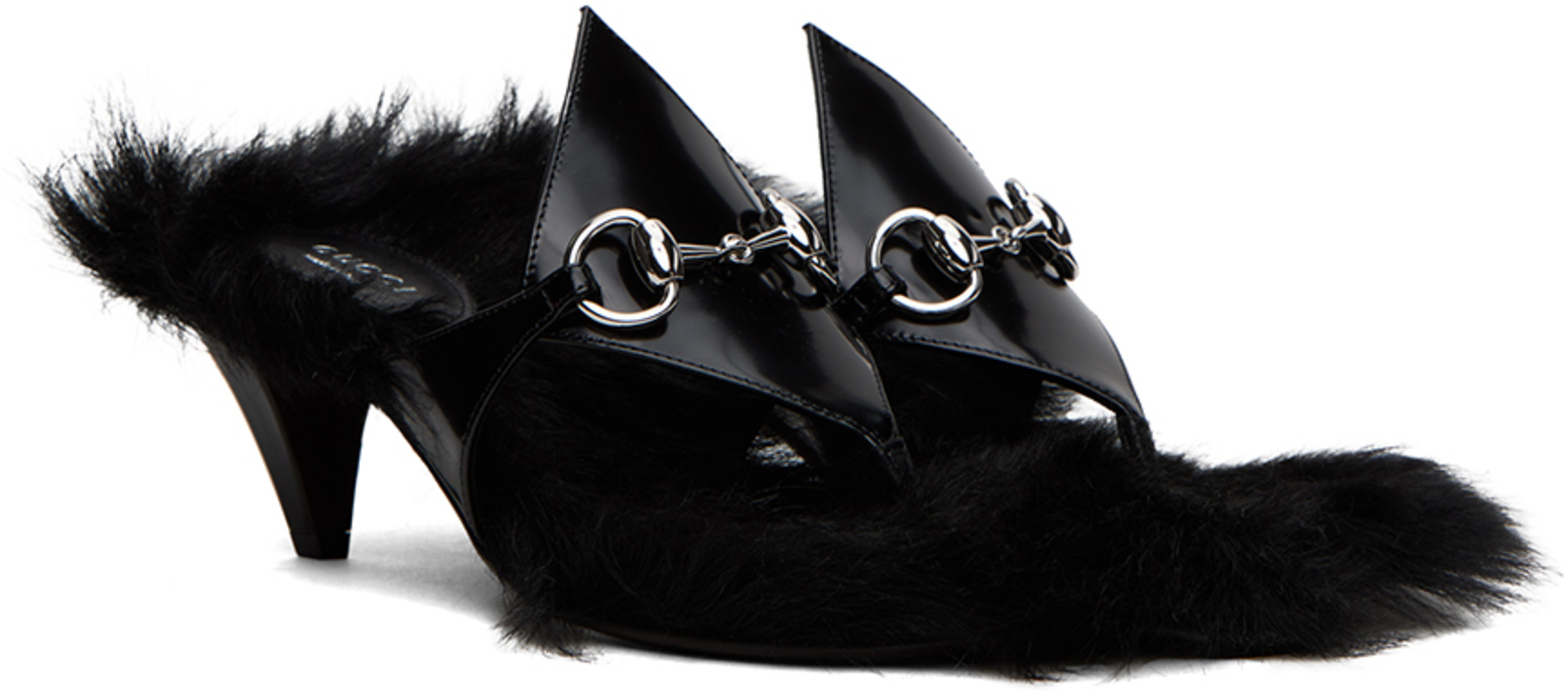 GUCCI Button-up Crepe Skirt In Black