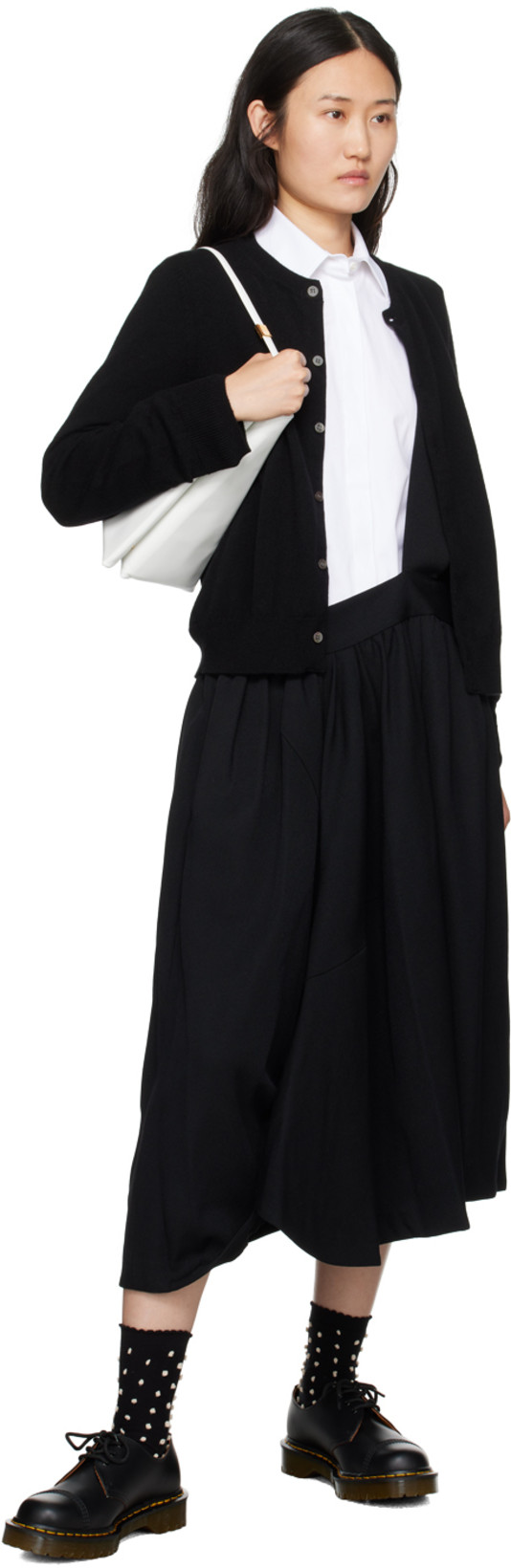 DR. MARTENS Black 1461 Bex Toe Cap Oxfords