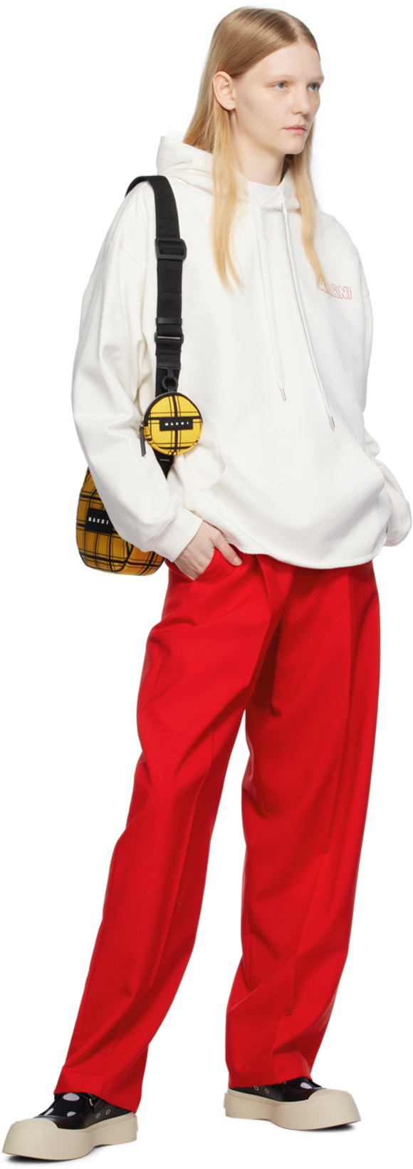 MARNI Mary Jane Sneakers In Black