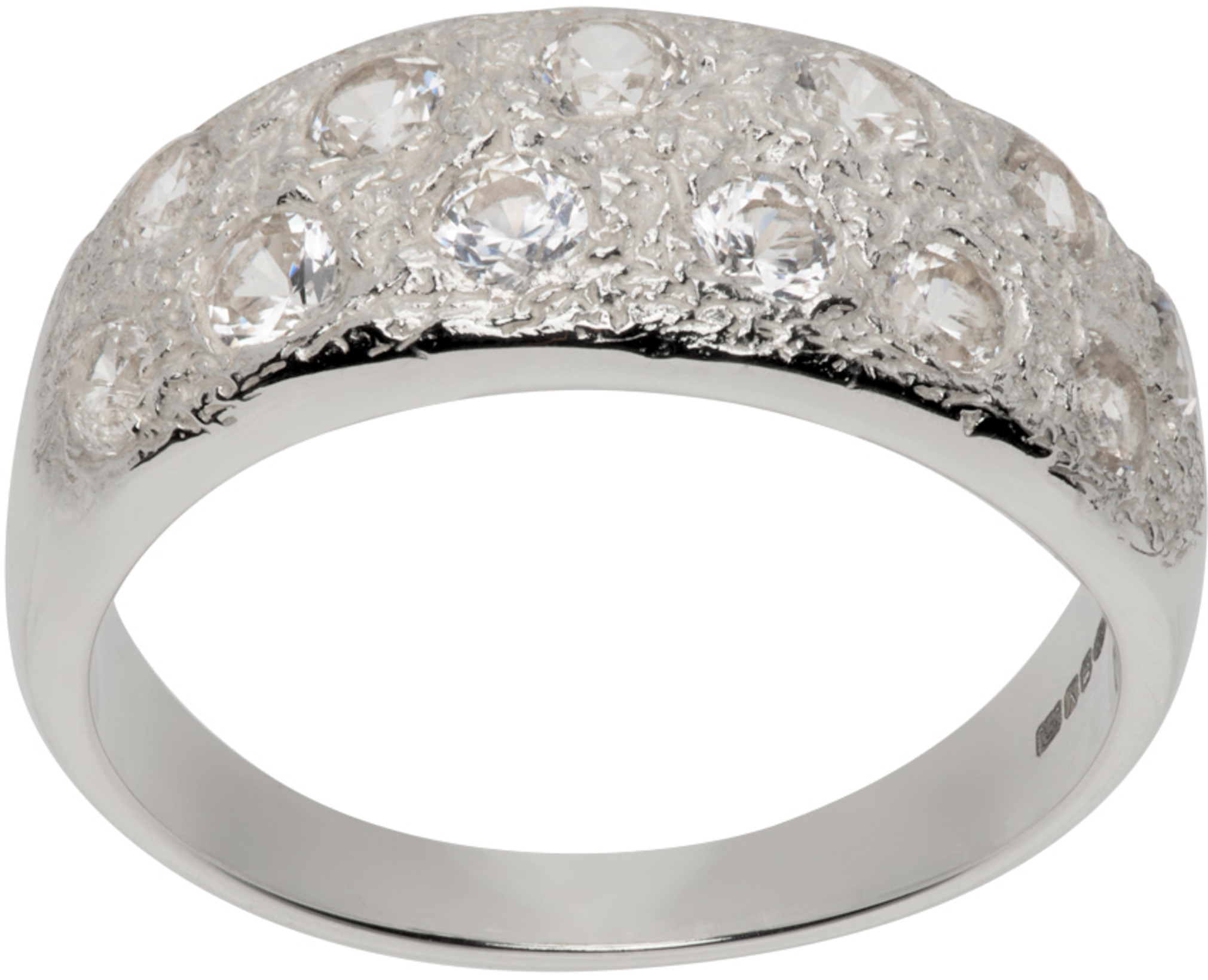 MAISON MARGIELA Distorted Logo T-shirt In White