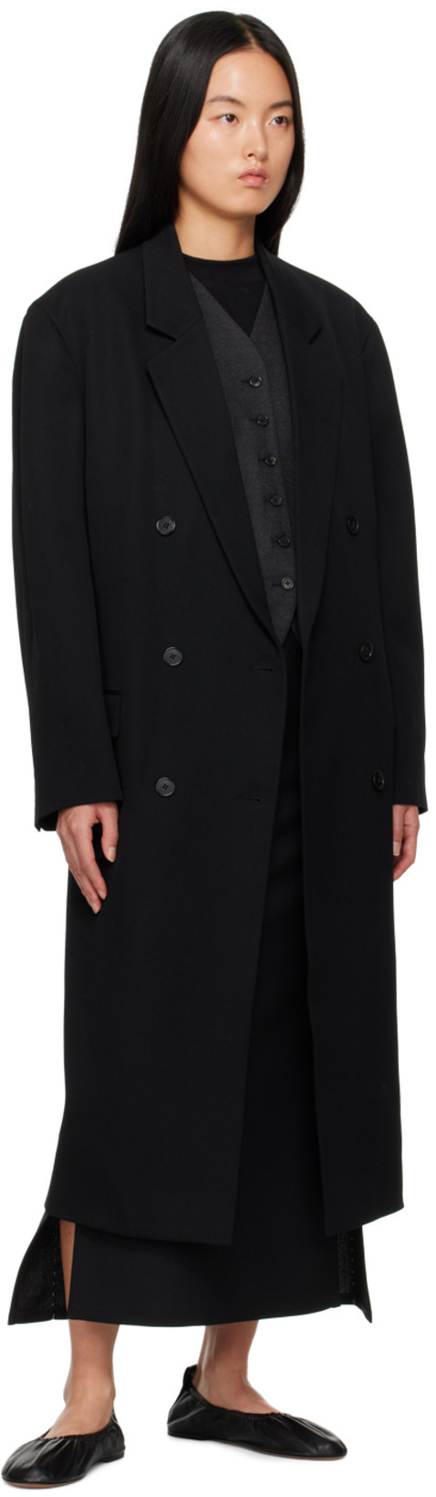 THE ROW Patillon Skirt In Black