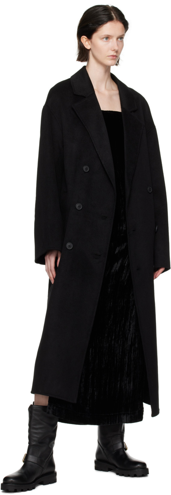 JIMMY CHOO Biker Ii Leather Boot In Black