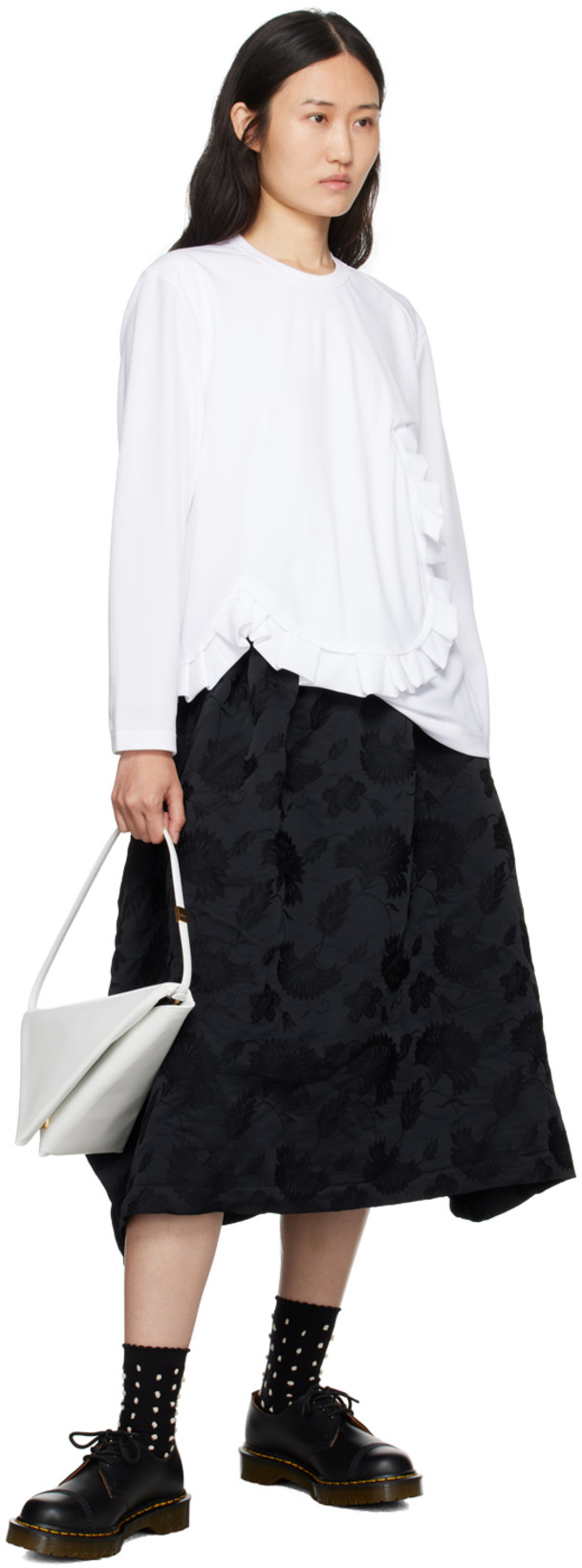 DR. MARTENS Black 1461 Bex Toe Cap Oxfords