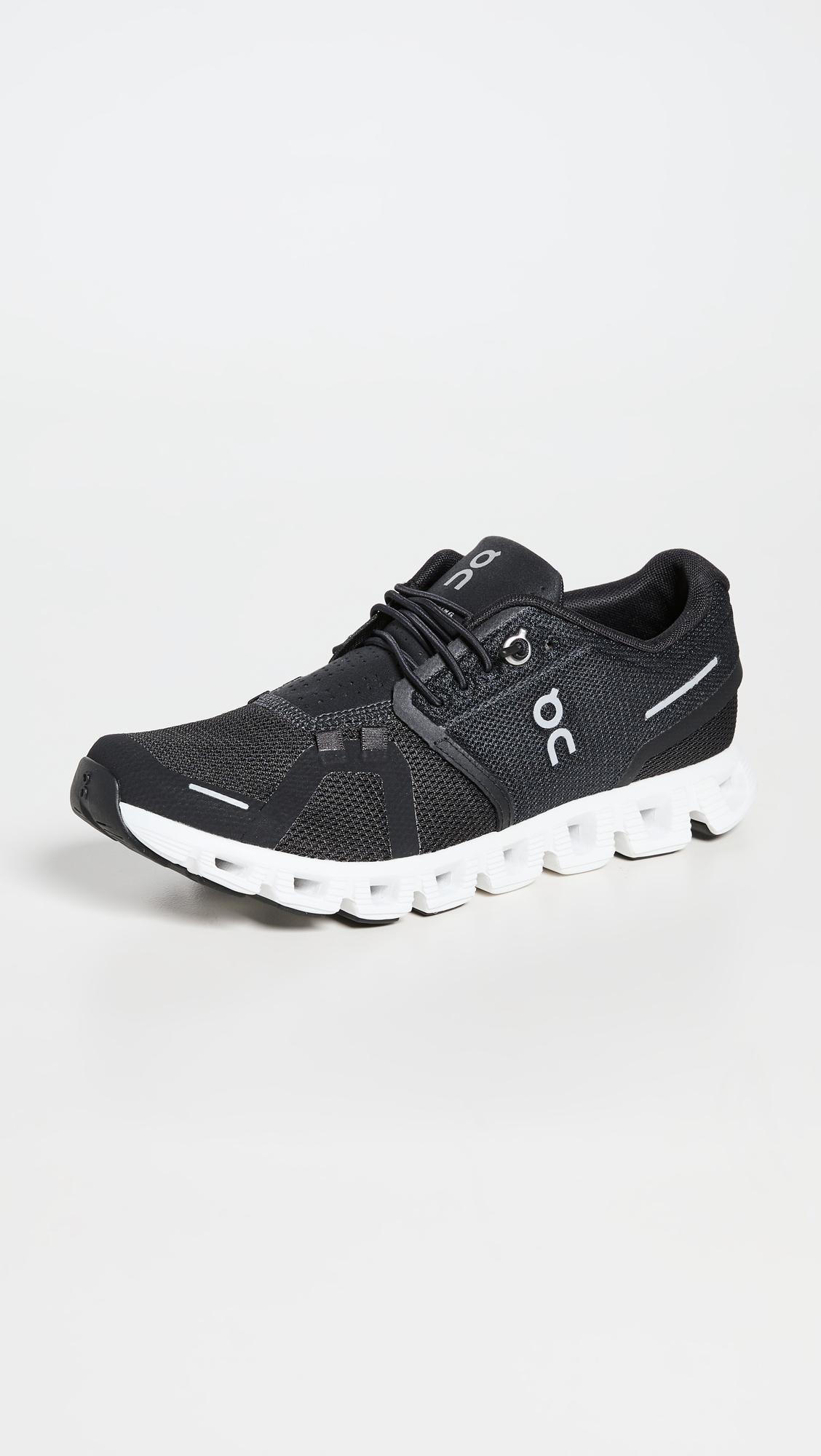 ON Lightweight Mesh Sneakers With Reinforced Toe In Black