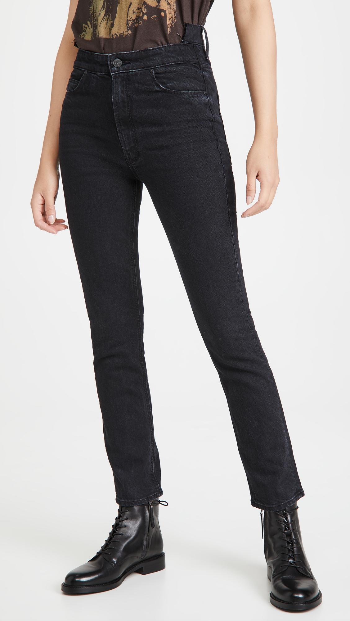 CULT GAIA Lina Pointed Toe Mule In Black