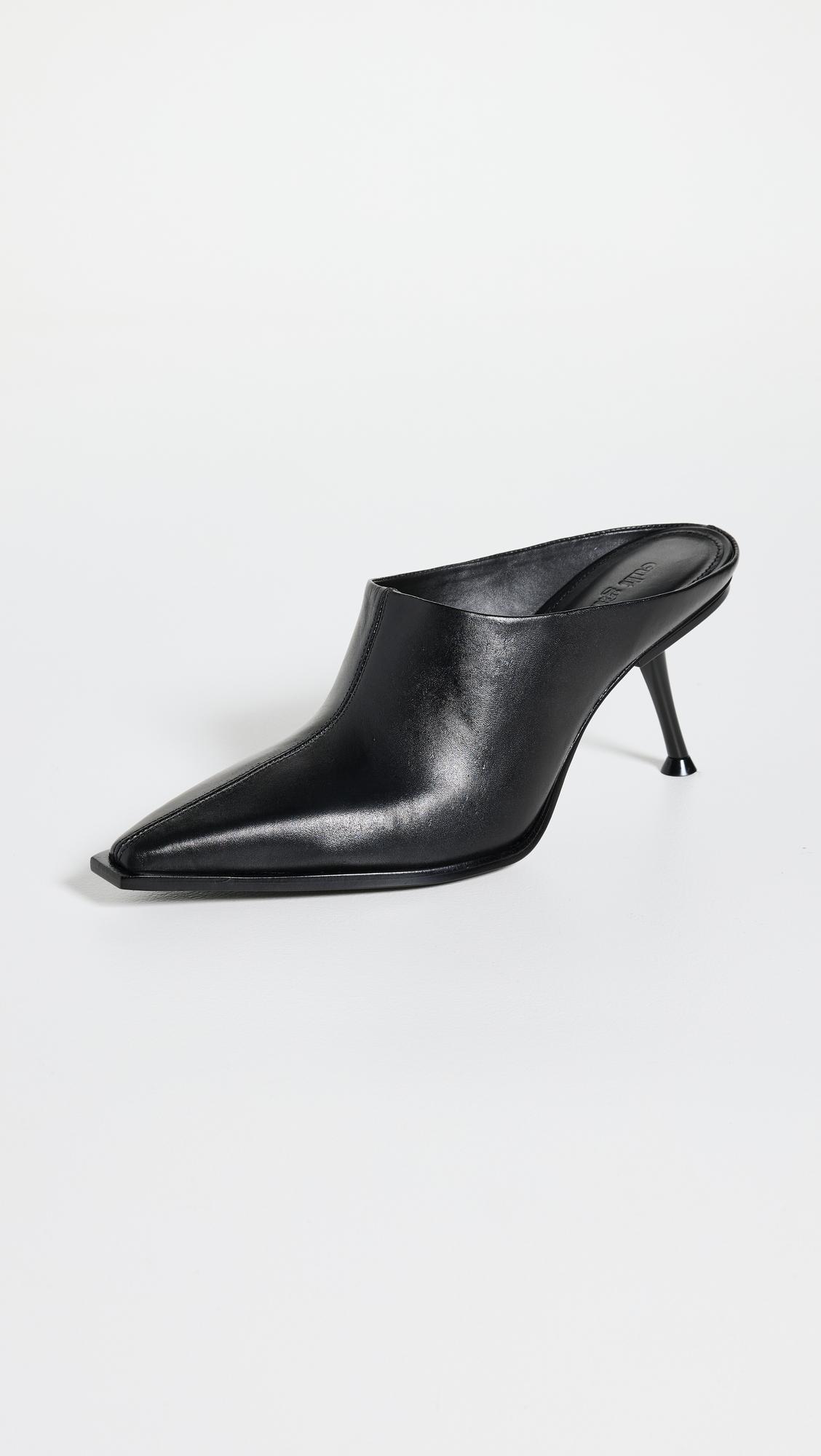 CULT GAIA Lina Pointed Toe Mule In Black