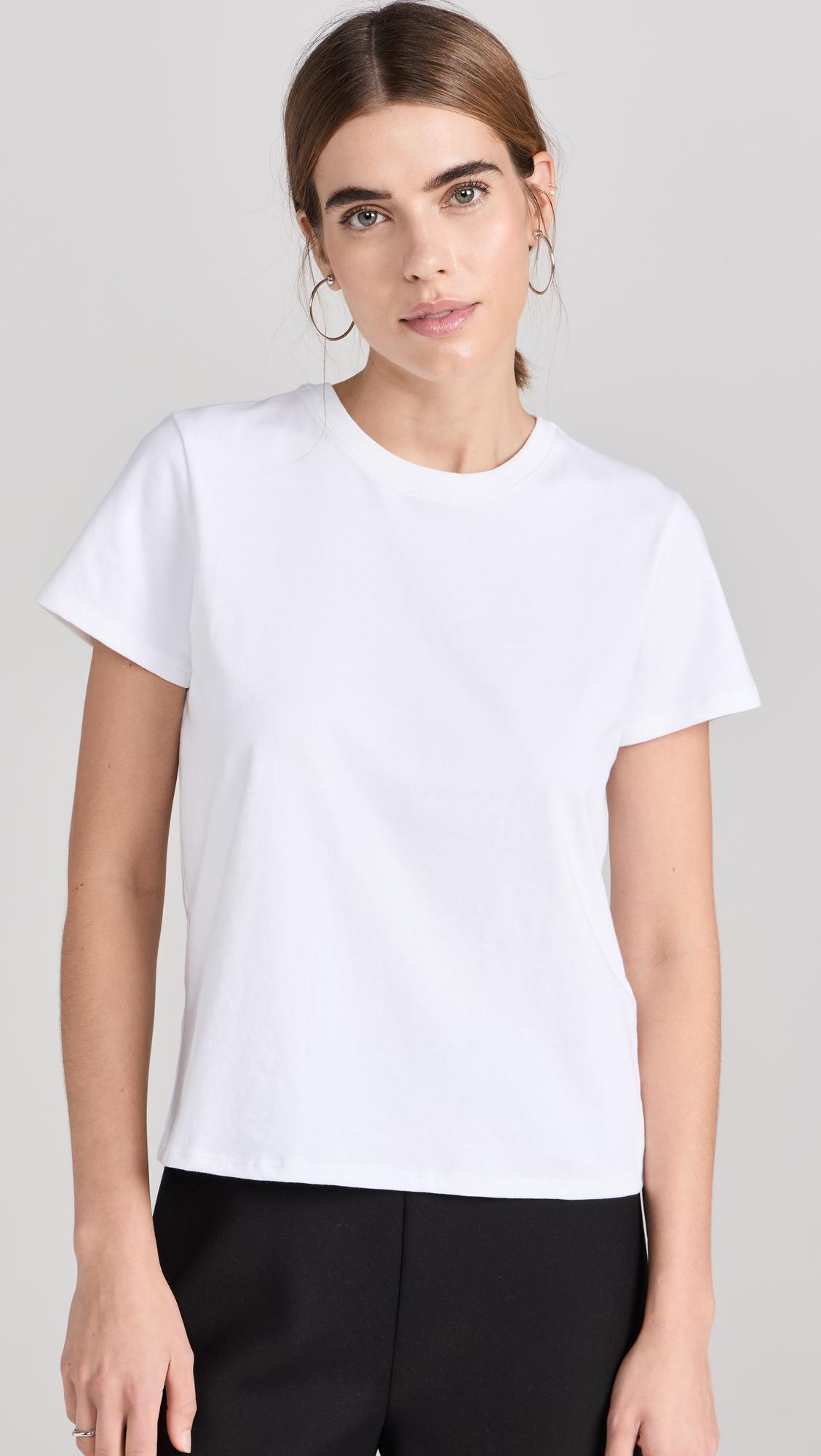 ATM ANTHONY THOMAS MELILLO Heavyweight Crew Tee In White