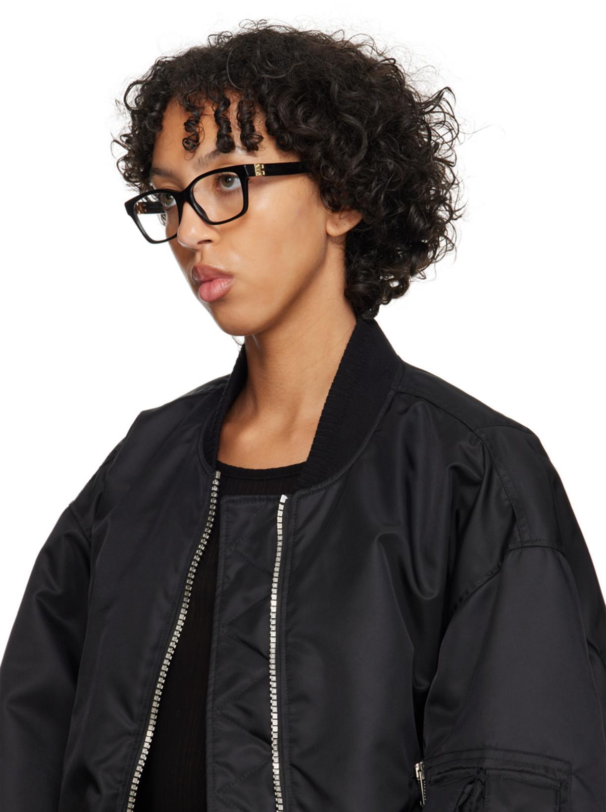 GIVENCHY Multi-pocket Zipped Bomber Jacket In Black
