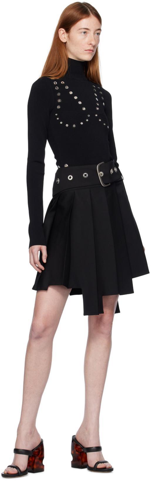 OFF-WHITE Off White Mockneck With Studs In Black