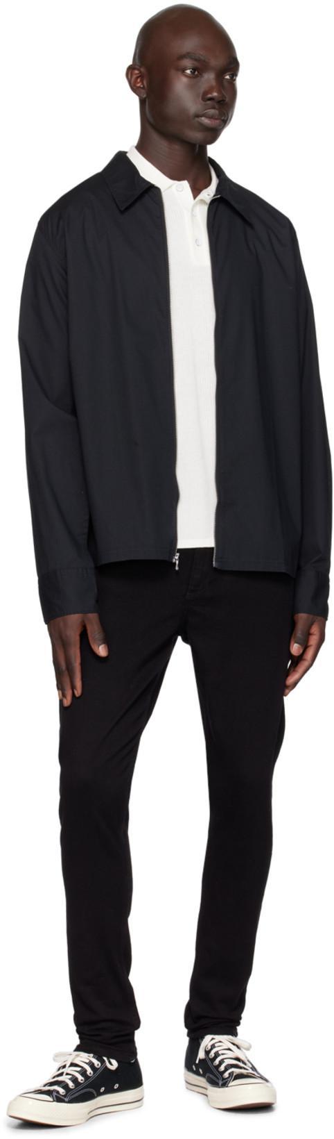 RAG & BONE Harvey Knit Short Sleeve Polo Shirt In Ivory