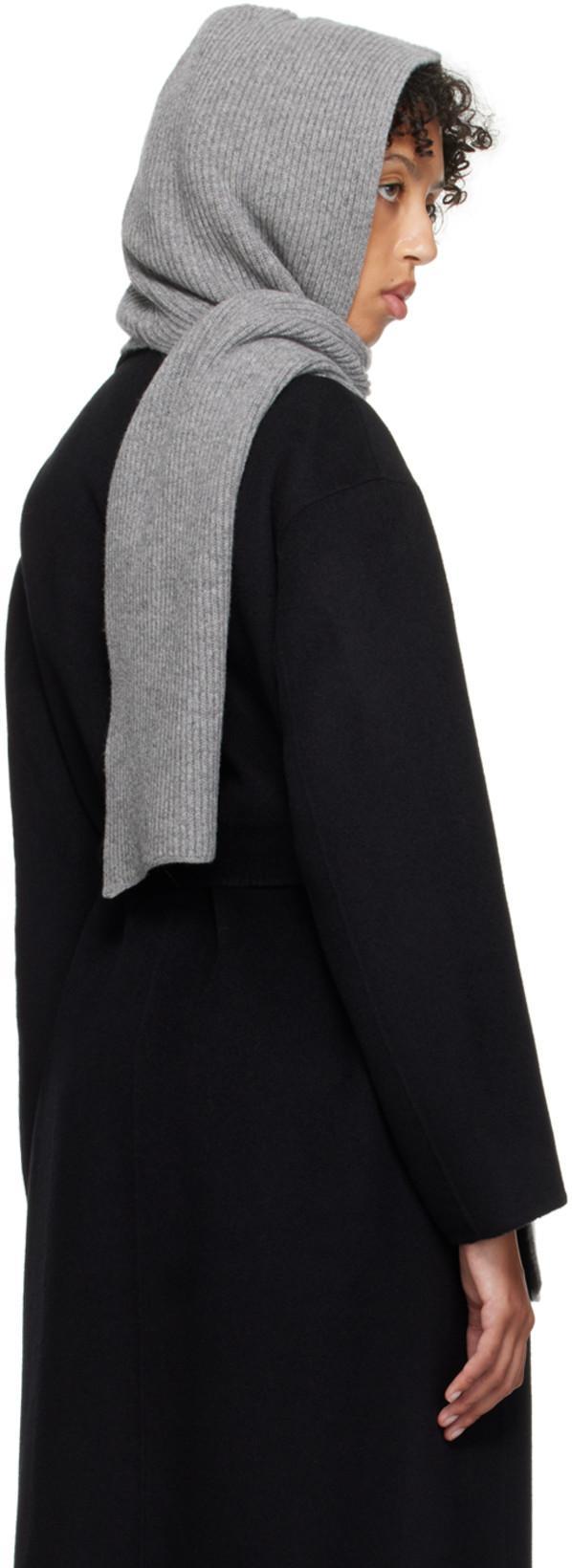 FILIPPA K Alexa Wool-cashmere Blend Long Coat In Blau