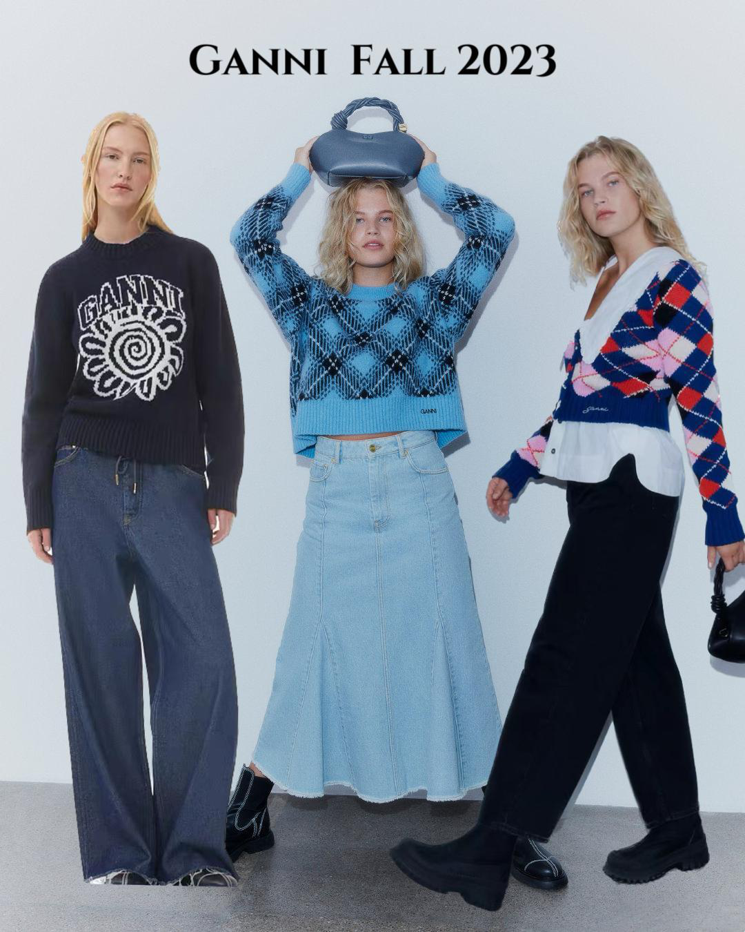 GANNI Woman Ankle Boots Black Size 7 Synthetic Fibers