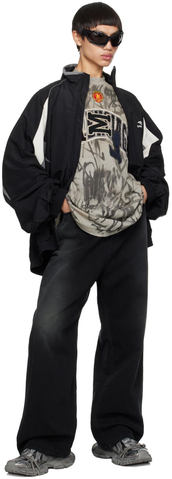 BALENCIAGA 3xl Sneakers In Grey,black